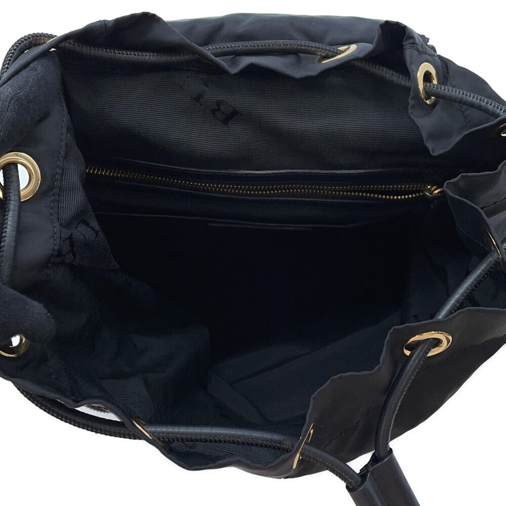 Burberry Backpack Rucksack Daypack Logo Black Bag - Picture 5 of 12